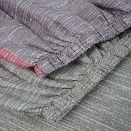 КПБ Авелин, 1.5  спальный, 70х70,  простыня 120х200х30. DOMTEKC