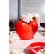 Ваза для цветов love, 15,5 см, красная