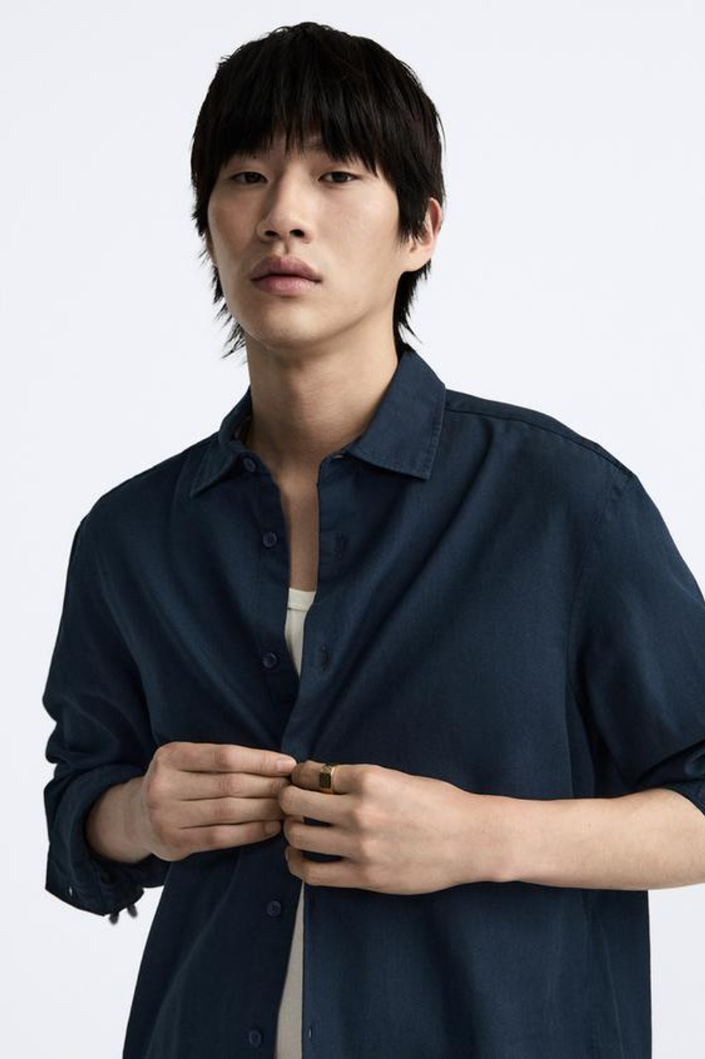 ZARA КОЛЬЦО-ПЕЧАТКА, ЗОЛОТОЙ