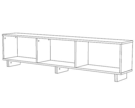 Тумба ДЕПО-2 /1636*400*250/ венге