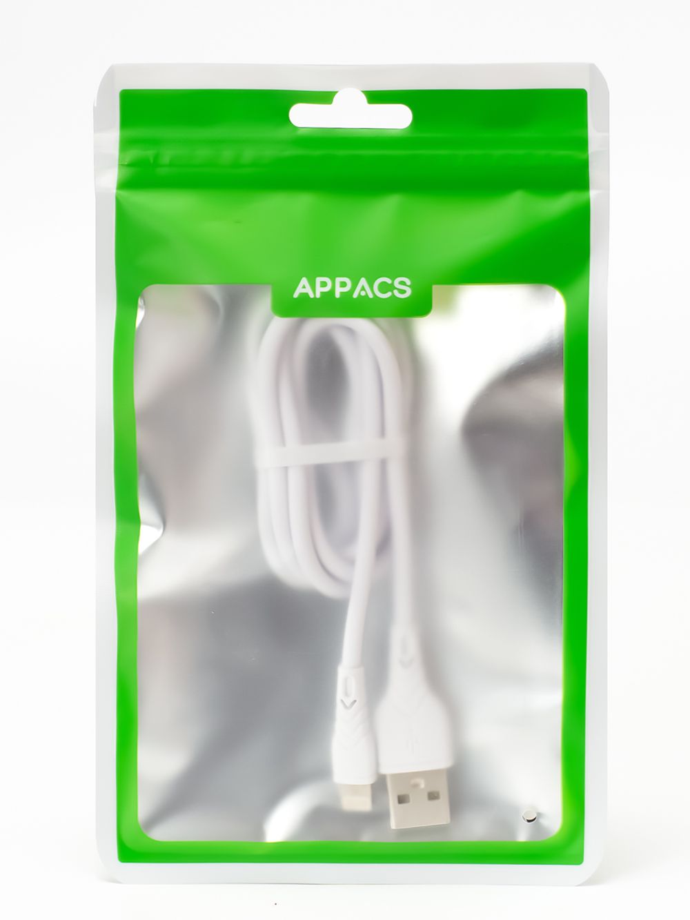 Кабель APPACS (ПРОМО) APEU11i , lightning (for iPhone), 5V/2.4A, 1 метр