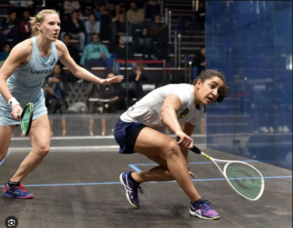 Harrow Vapor, Custom Raneem El Welily (2020), Squash Racquet, White/Green