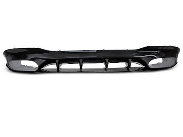 Диффузор BLACK SPORT для MERCEDES CLA W118 19-23 SPORT PACKAGE