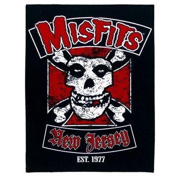Нашивка спиновая Misfits New Jersey Est.1977 (161)