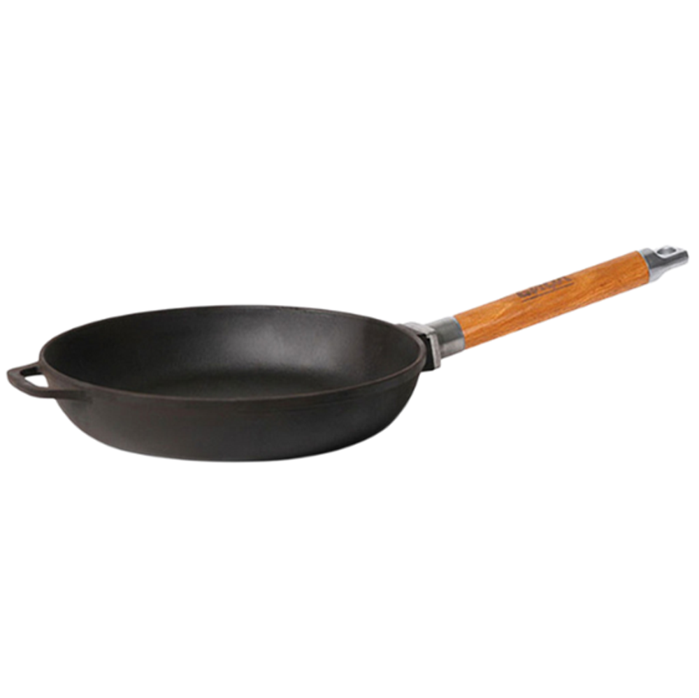 Сковорода чугунная со съемной ручкой Биол 0124