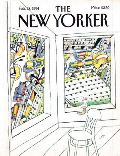 Журнал The New Yorker 28-02-1994, обложка
