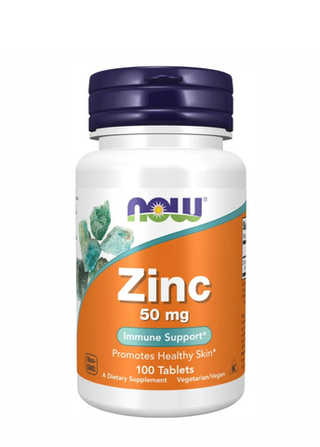 NOW Zinc Gluconate 50 мг. (100 таб.)