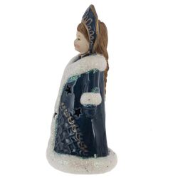 GAEM Подсвечник "Снегурочка, L8,5 W7 H16,5 см, 2в.