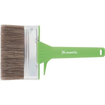 Кисть плоская для работ по дереву, 120х25 мм, смешанная щетина, пластиковая рукоятка Matrix 83377
