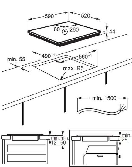 Индукционная варочная панель Electrolux IPE 6440 KFV