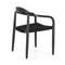 Стул Glynis черный с черным сиденьем