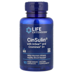 Life Extension, CinSulin с InSea2 и Crominex 3+, 90 растительных капсул