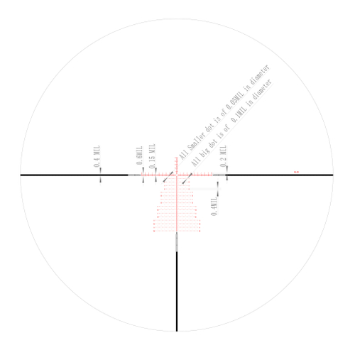 Прицел Veber Wolf Alfa 5-25x56 SF FFP TR3