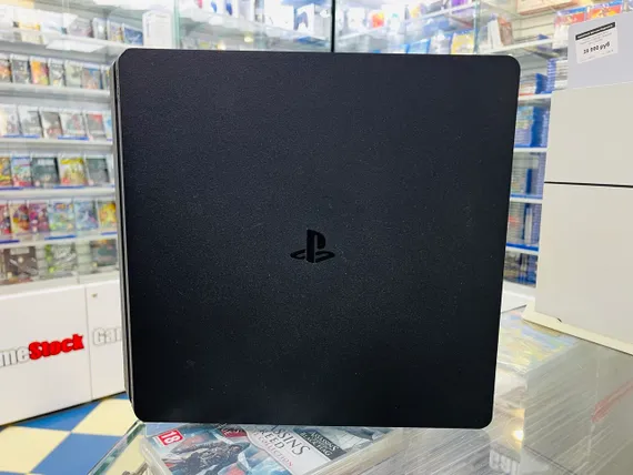 Sony Playstation 4 Slim 1TB CUH-2208B, Без коробки, S/N: 02274526101504816 (PS4, Б/У, Без игр)