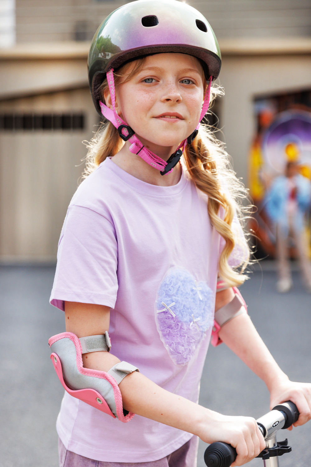 Шлем Micro - Неохром розовый (M) BOX