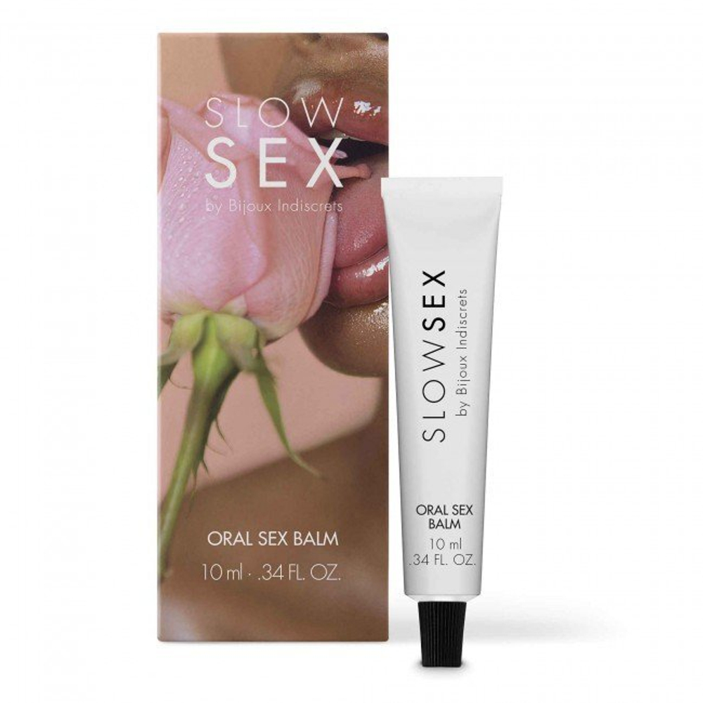 Bijoux Indiscrets Oral Sex Balm - SLOW SEX - Бальзам для орального секса, 10 мл