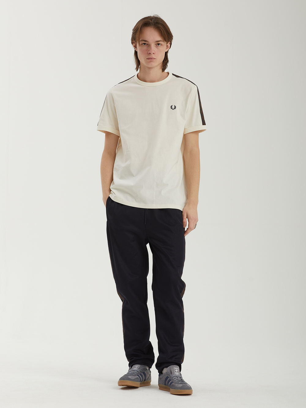 Мужская Футболка Contrast Tape Ringer