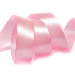 Лента атласная 25 мм (23 метра, цвет №4 Нежно-розовый)