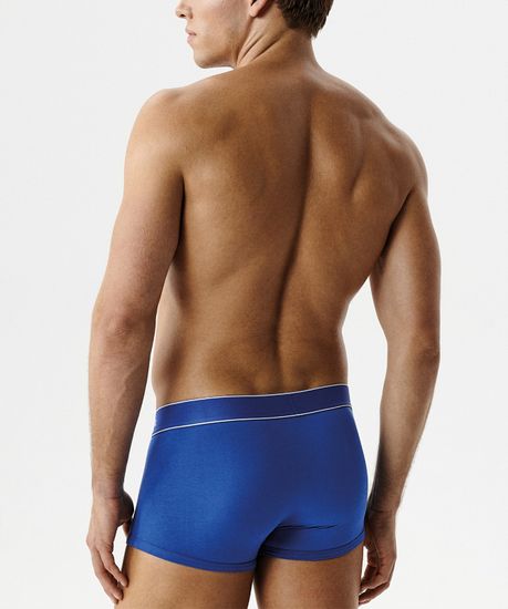 Трусы мужские боксеры (1 шт) Atlantic MH-1200, хлопок, голубой