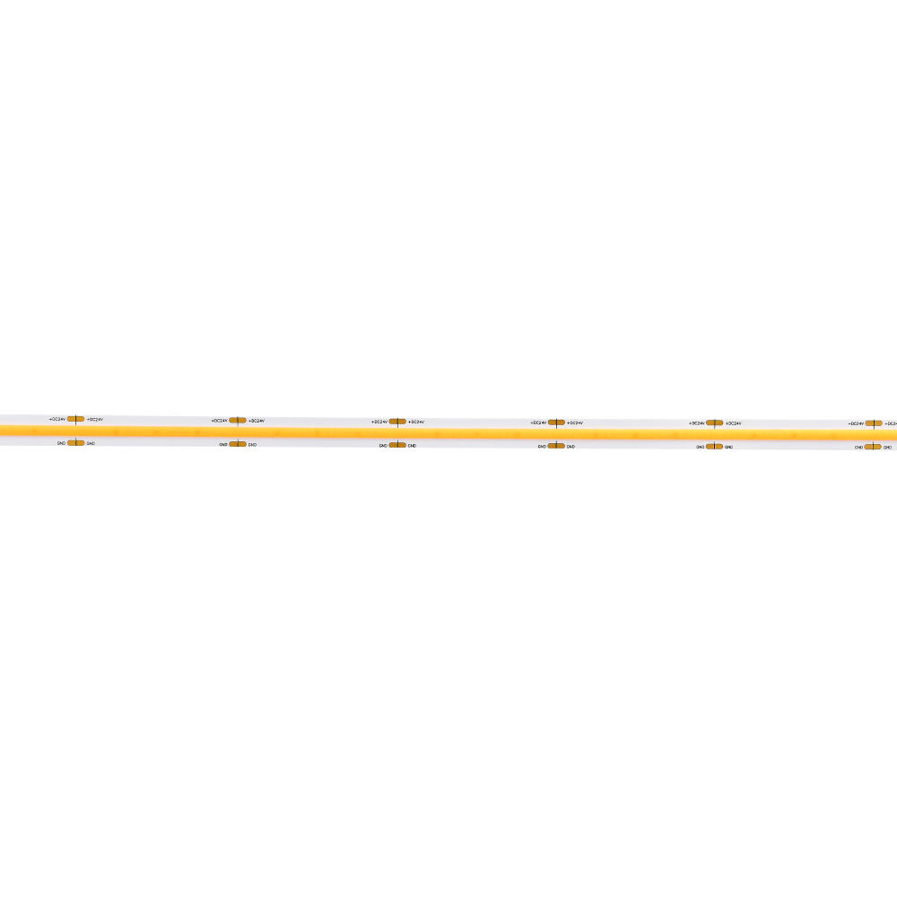 Светодиодная лента 24V 508 led/m 12W/m COB 930 Lm/m 3000K IP20, 5000×10 мм