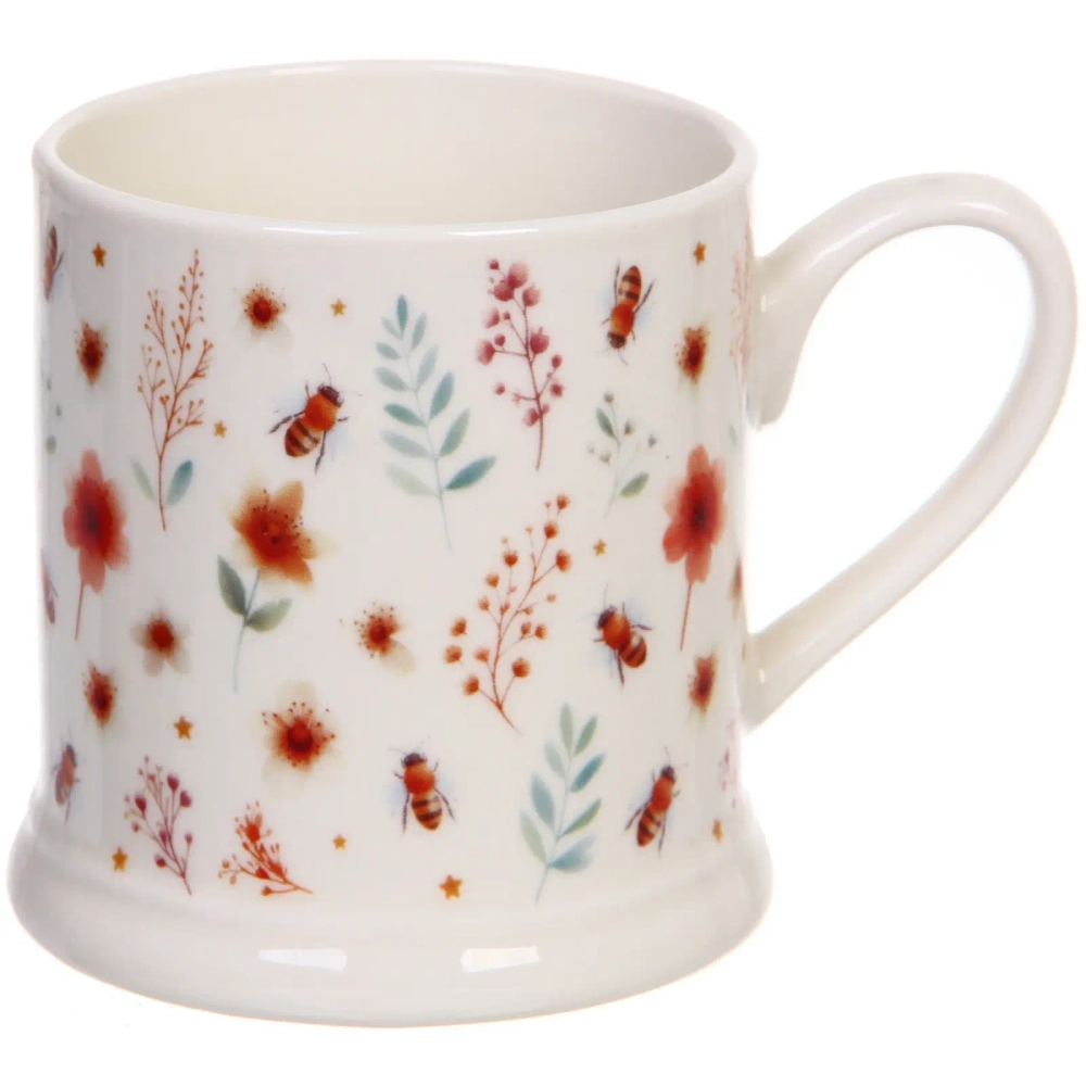 Кружка керамическая 380мл «Летний день», микс 4рисунка