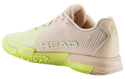 Женские теннисные кроссовки Head Revolt Pro 4.0 - macadamia/lime