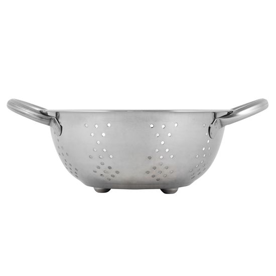Дуршлаг 22 см. из нержавеющей стали Kamille КМ-4330 с двумя ручками