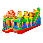 Коммерческий надувной батут «Тигриная страна 2», 9*5*5 м.