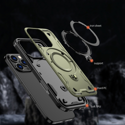 Чехол Magneto Case с кольцом для iPhone 16 Pro