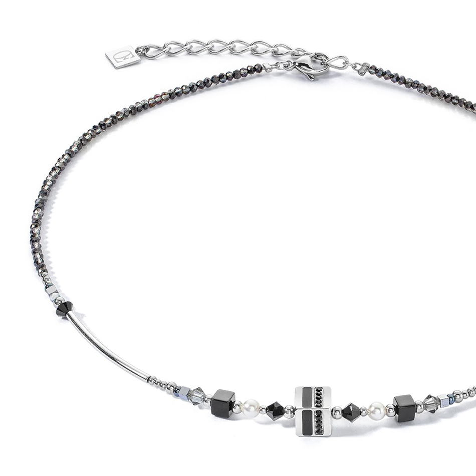 Колье Coeur de Lion Black-Silver 4355/10-1317