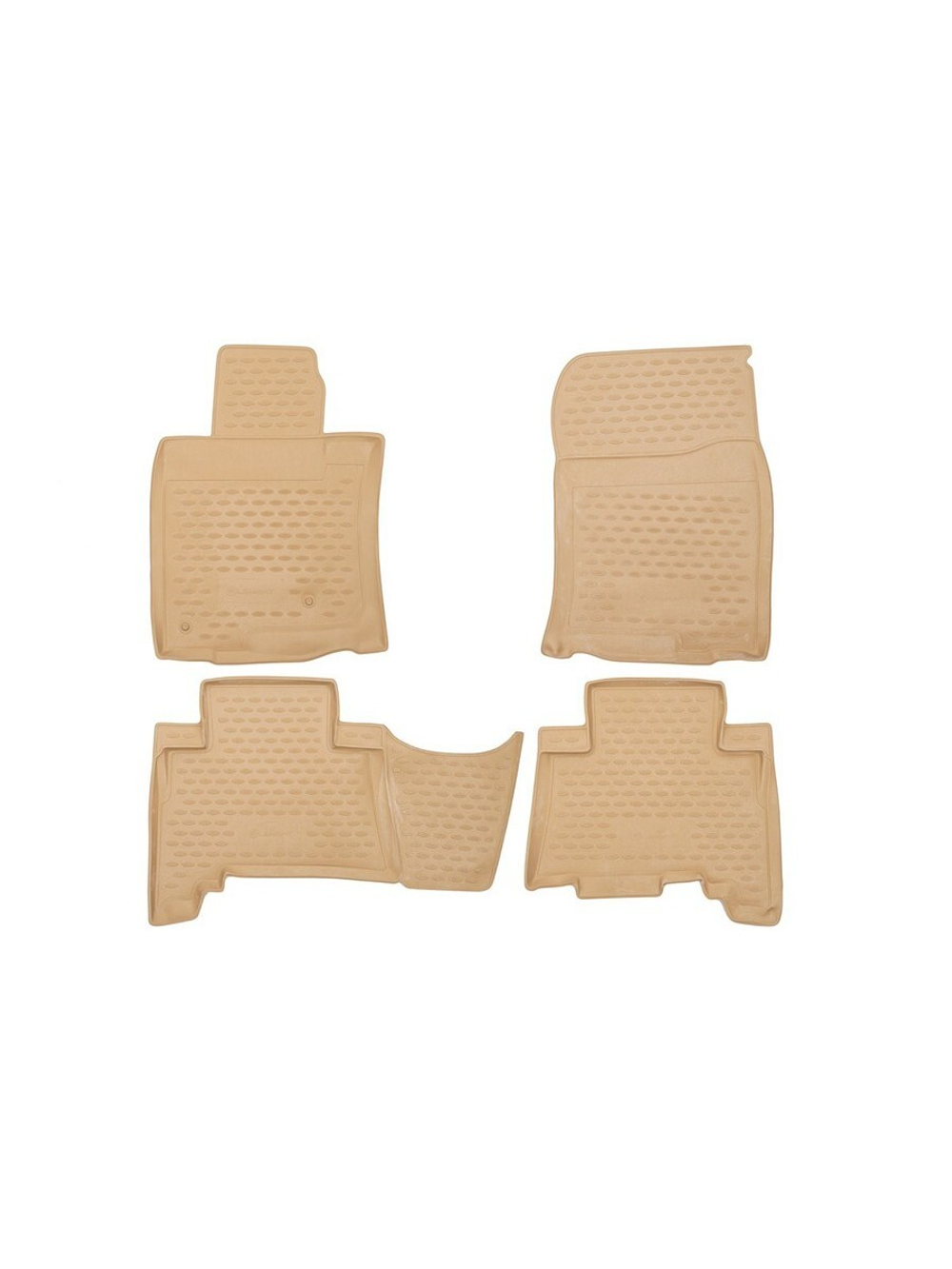 Коврики в салон для TOYOTA Land Cruiser Prado, 5 мест, 12 NLC.48.28.212K