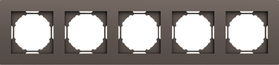 Рамка 5-я,  мокко,  серия A07