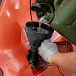 Воронка пластмассовая, D 160 мм, гибкий наконечник для горюче-смазочных материалов Sparta 537205