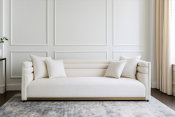 Ткань Портьера Люкс (Luxury) бирюза 275x260 Бирюзовый Garda Decor