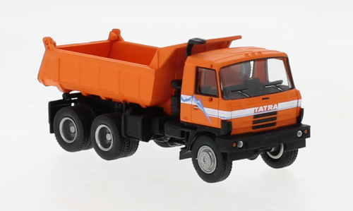 Самосвал Tatra 815, оранжевый/черный, 1984, 1:87