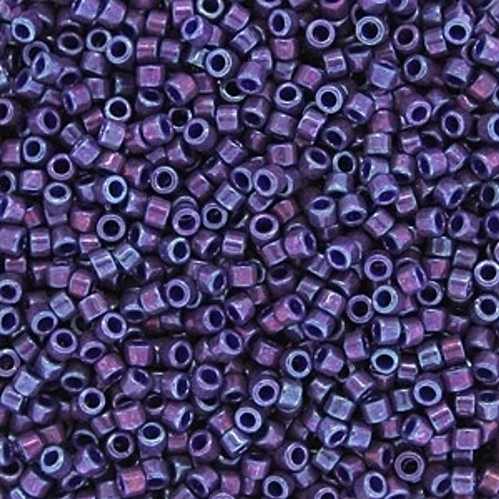Miyuki Delica 11/0 Metallic Midnight Purple DB0135