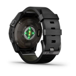 Умные часы Garmin Epix Pro Gen 2 Sapphire Carbon Gray 47 мм Black Leather Band