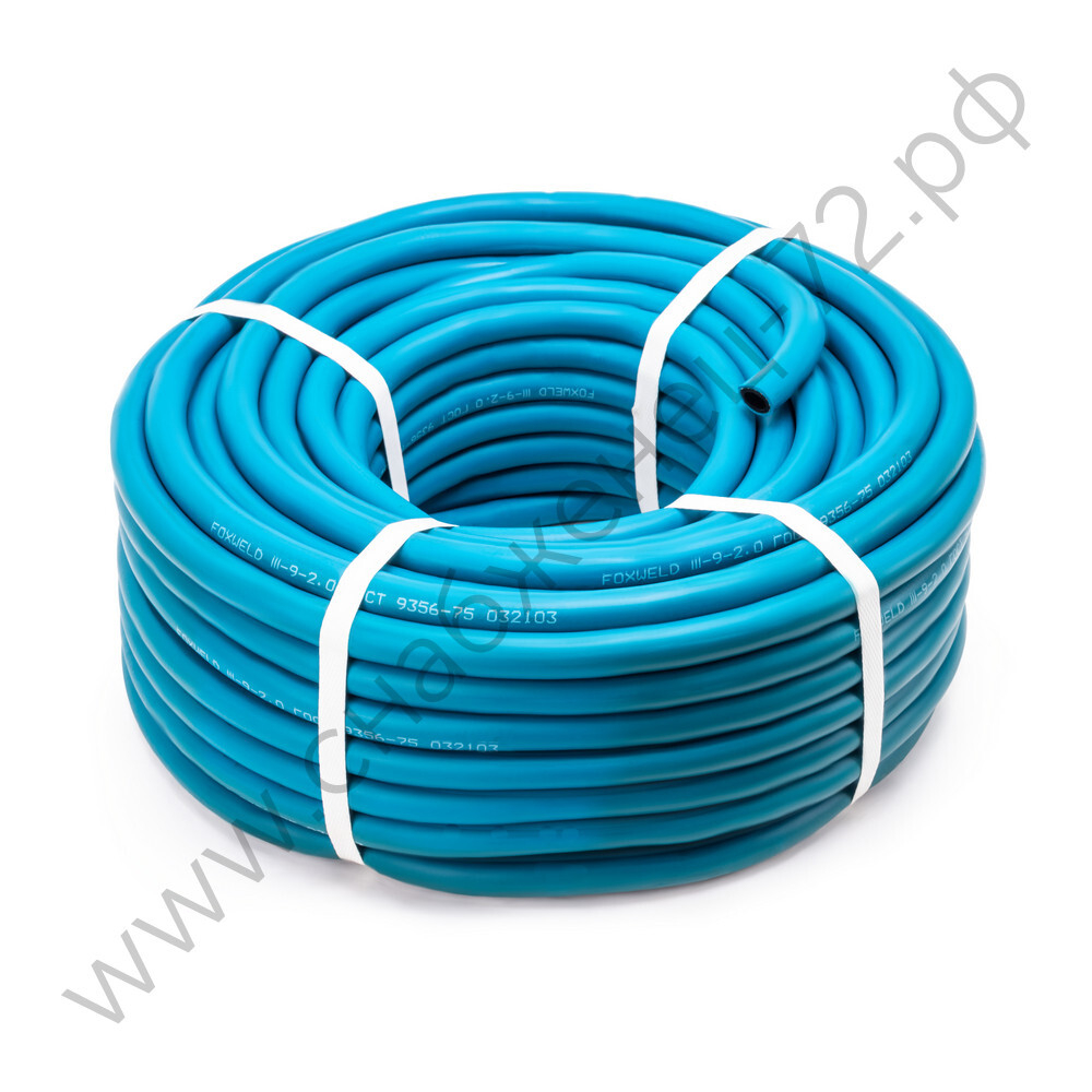 Рукав д.9.0мм синий (бухта 40 метров, пр-во FoxWeld/КНР)