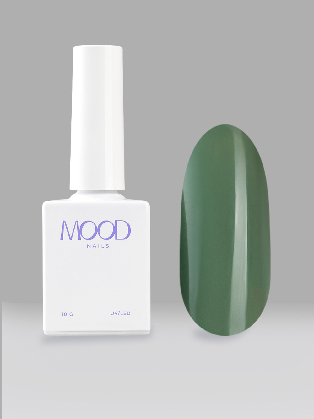 Гель-лак MOODNAIL Visart Green, 10г