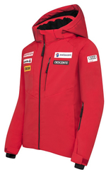 DESCENTE куртка горнолыжная юниорская TEAM SWISS D12DWJSGK01-85 Jr Replica, Electric Red