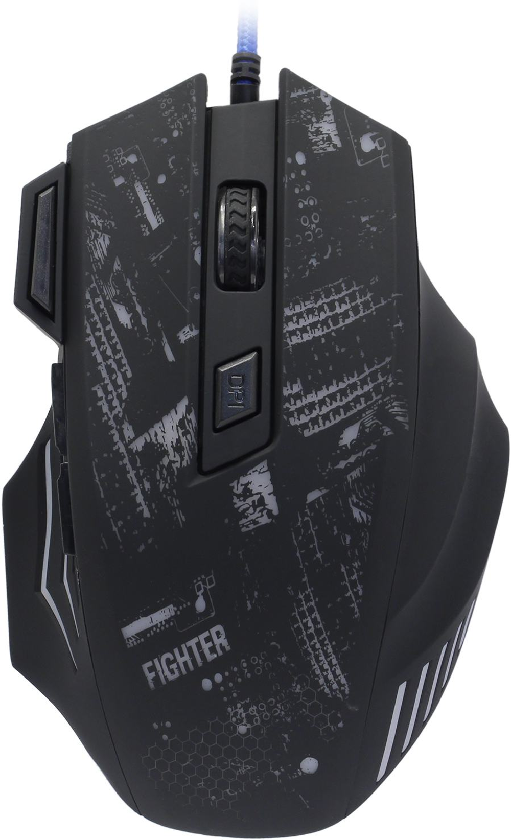 Манипулятор QUMO Gaming Optical Mouse &lt;Fighter M38&gt; (RTL) USB 7btn+Roll &lt;23460&gt;