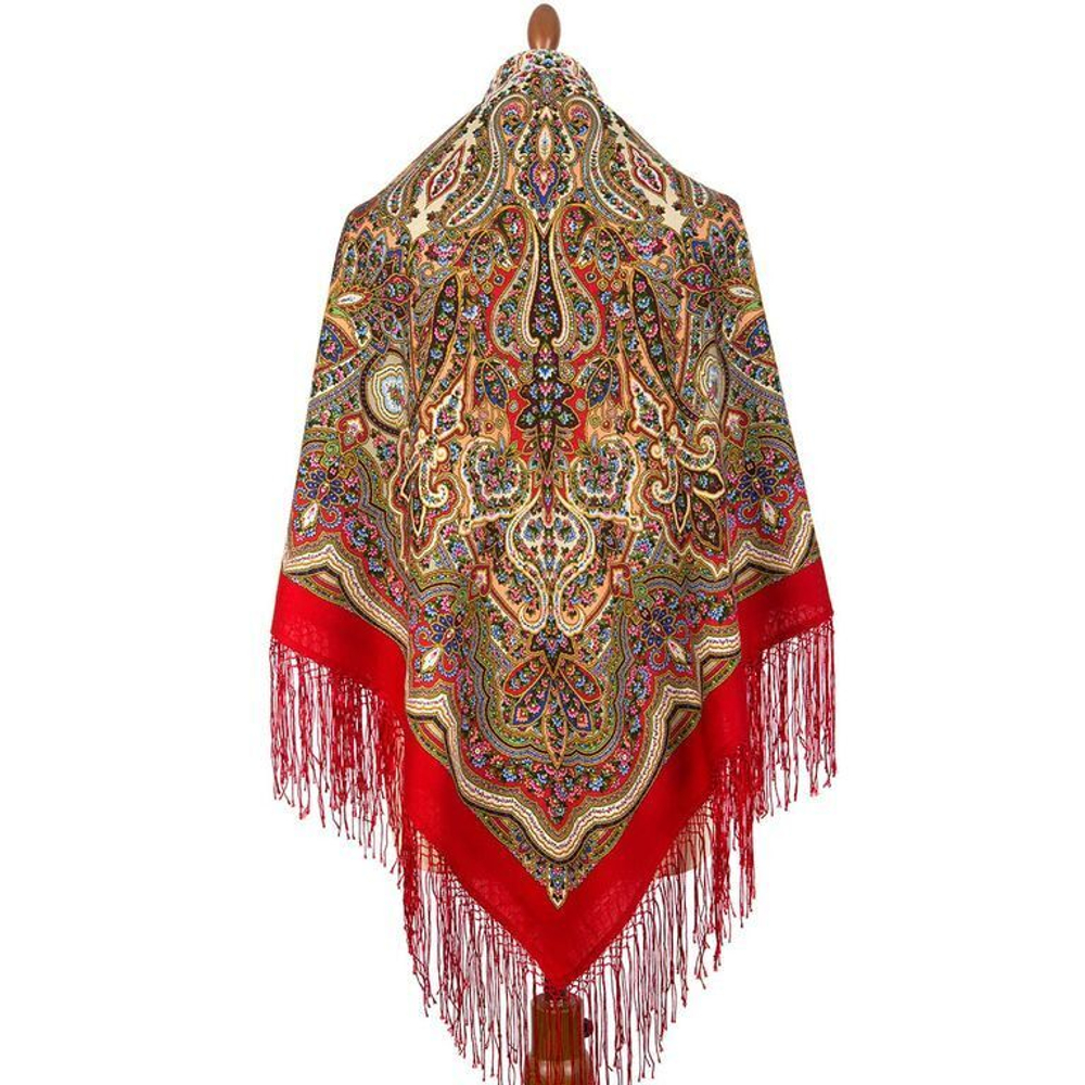 Павловопосадский платок Сказочница 1763-5