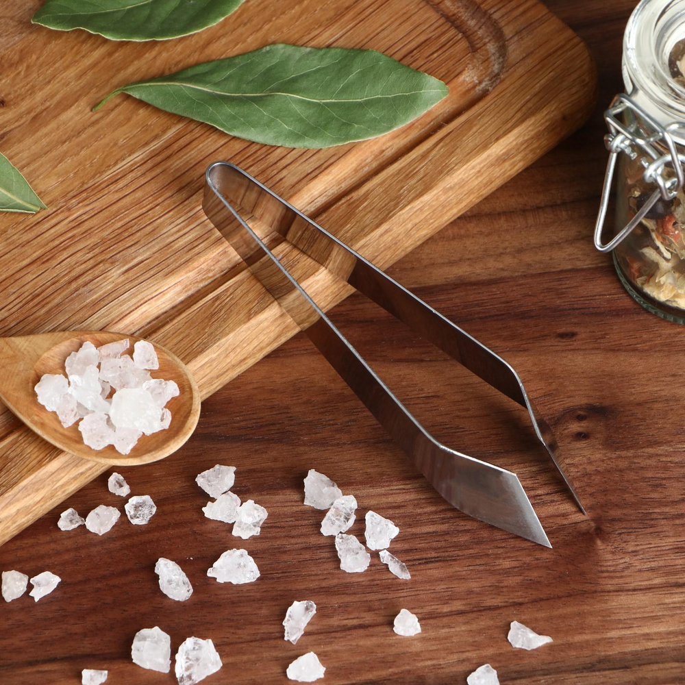 Пинцет для удаления костей из рыбы «Премиум , 12 х 3 х 1,5 см