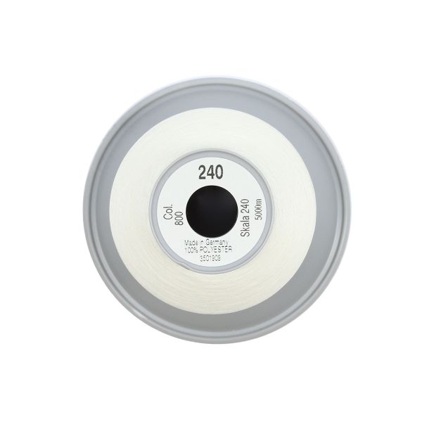 Нитки некрученые Gutermann Skala 240 (5000 метров), 1 кат. | _800 белый (Arta 001)