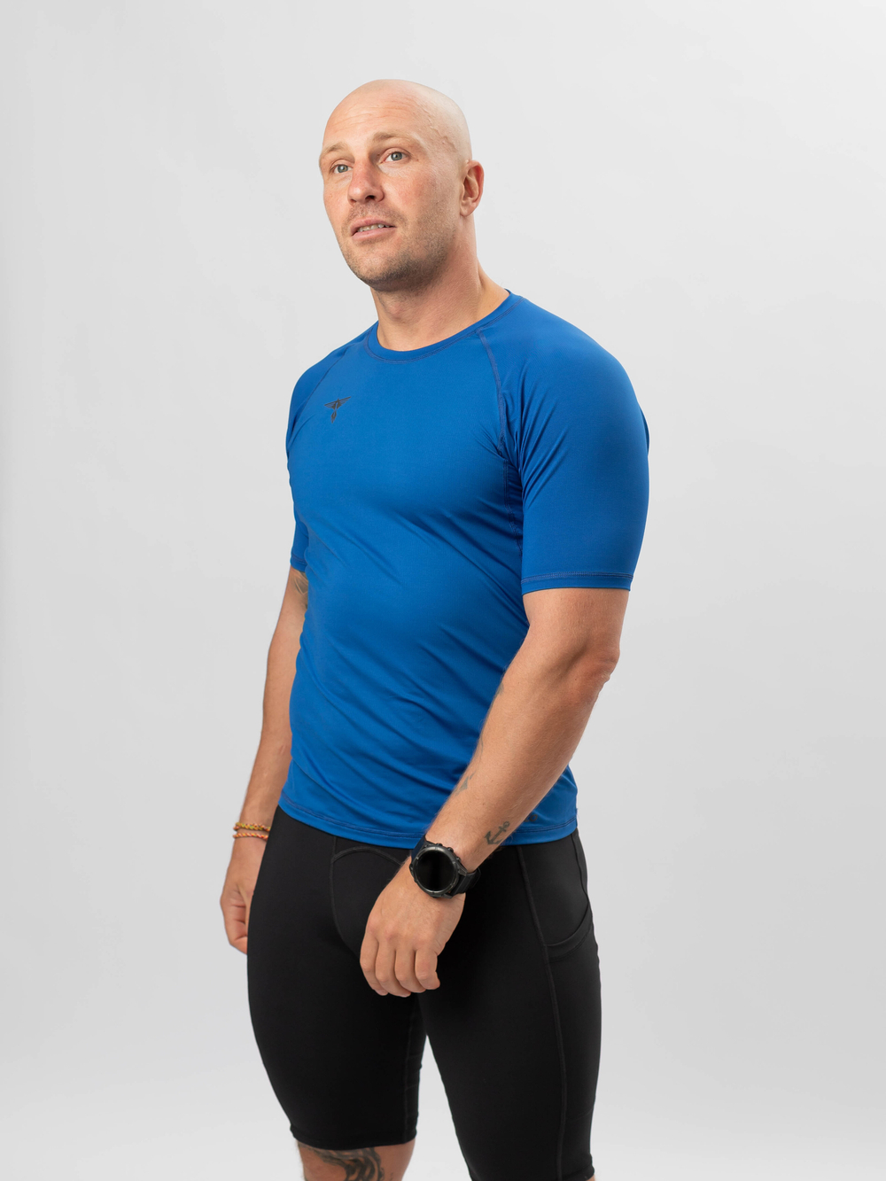 Спортивная футболка DRI FIT реглан TOTEMIC CLO василек