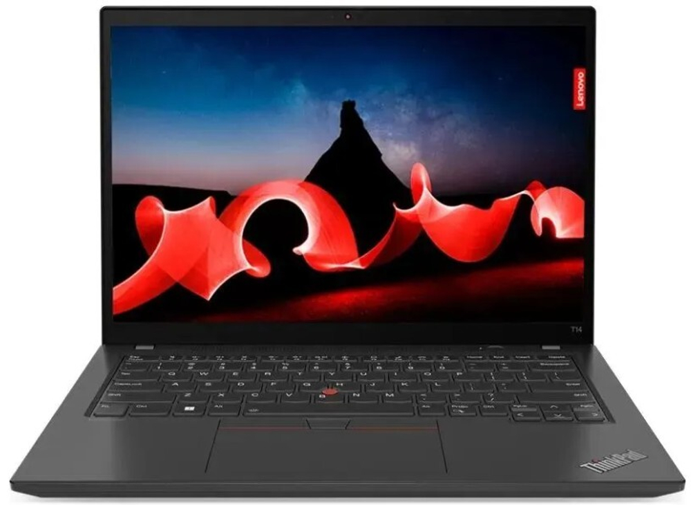 Ноутбук  Lenovo ThinkPad T14 G4 14 ", Core Ultra 7, 16 Гб RAM, 512 Гб SSD, Arc graphics, Черный