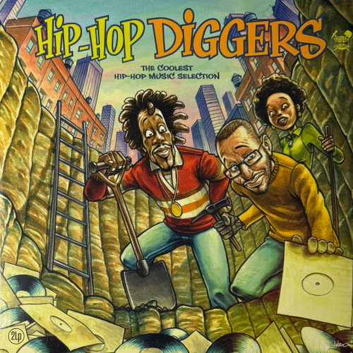 Сборник Hip-Hop Diggers 2LP (Франция 2021г.)