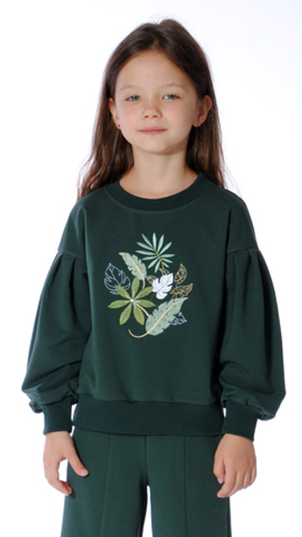 Свитшот трикотажный для девочки 3-6 лет Fleur de Vie