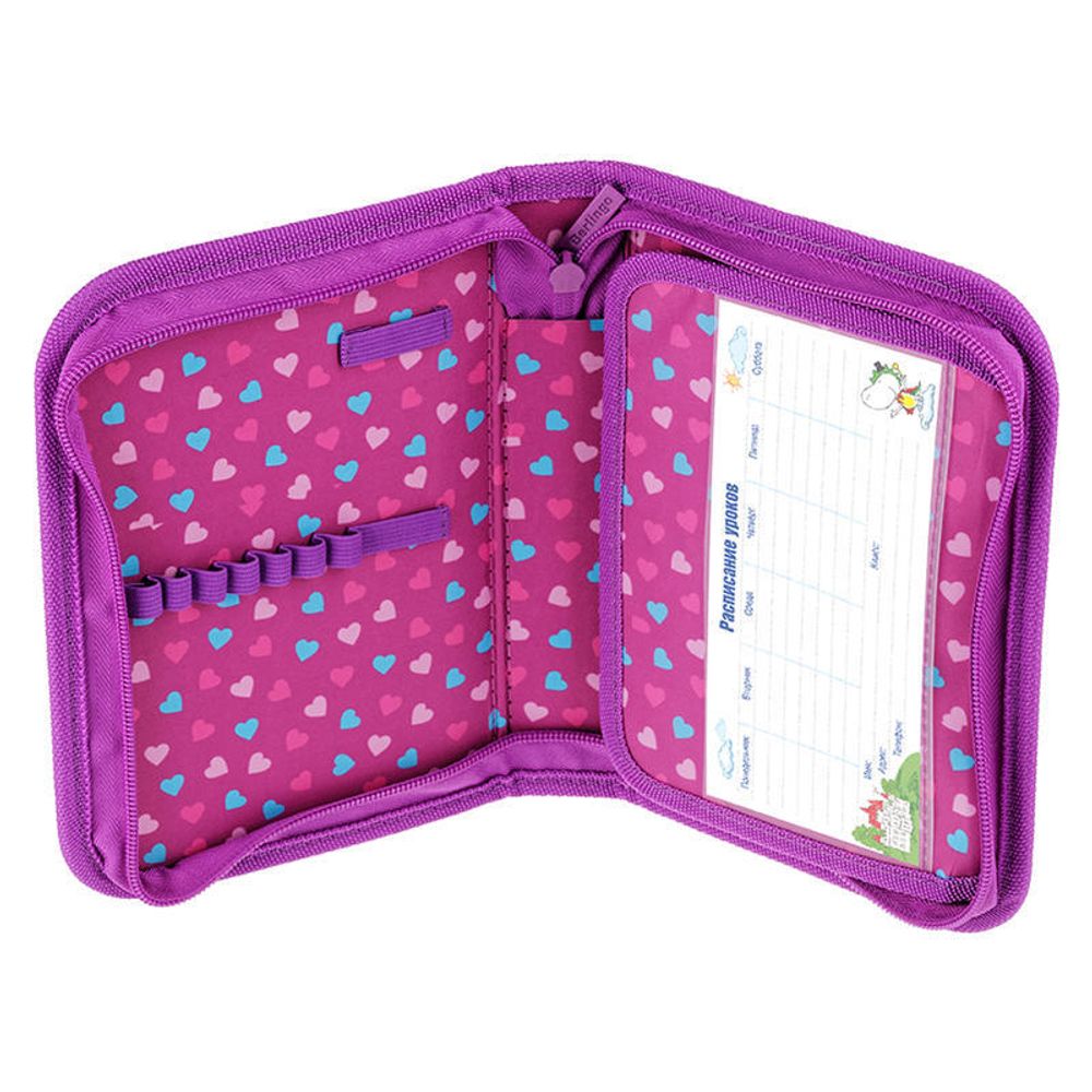 Пенал 1 отделение 200*140*40 Berlingo Cosmo cat, откидная планка, полиэстер