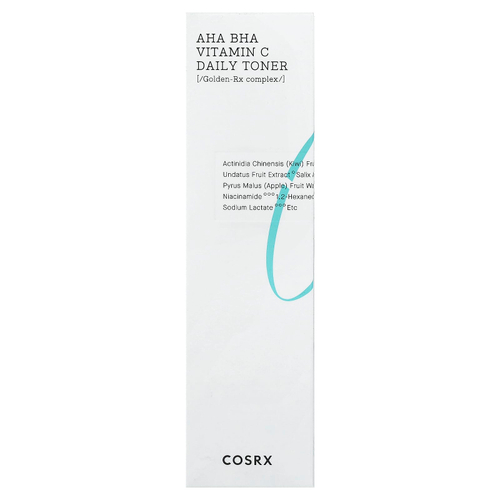 CosRx, Refresh, ежедневный тоник с витамином C, AHA и BHA, 150 мл (5,07 жидк. унции)
